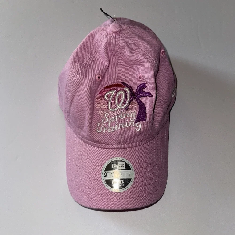 Women's New Era Washington Nationals SpringTraining‎ 9TWENTY Hat Pink Adjustable